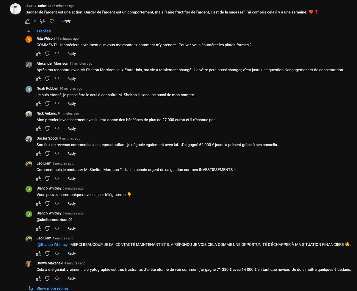 la nouvelle méta des scams c'est les gens qui se répondent tout seul en multi compte dans les comms 🤔🤔