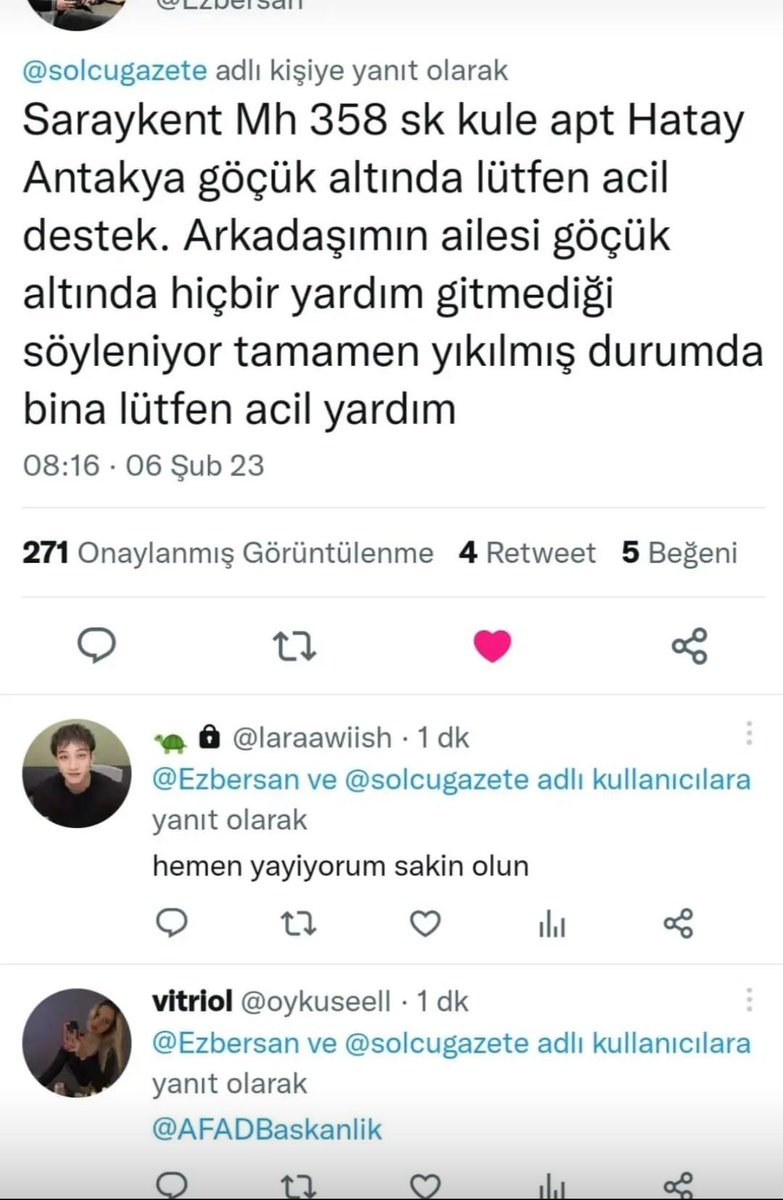 imhellenw's tweet photo. #yardımadresim #deprem #Enkaz #earthquake #ACİL #Turkey https://t.co/X8ML0FZese