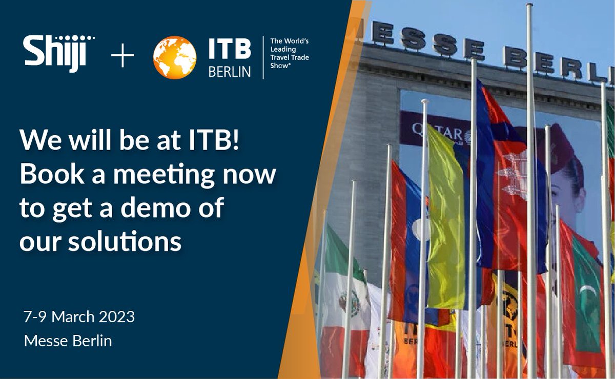 Only one month remains until ITB 2023, and we are eagerly counting down the days! Don't miss the opportunity to meet with our team and learn how Shiji ReviewPro can benefit your business. 
Join us: shijigroup.com/events-lps/itb…