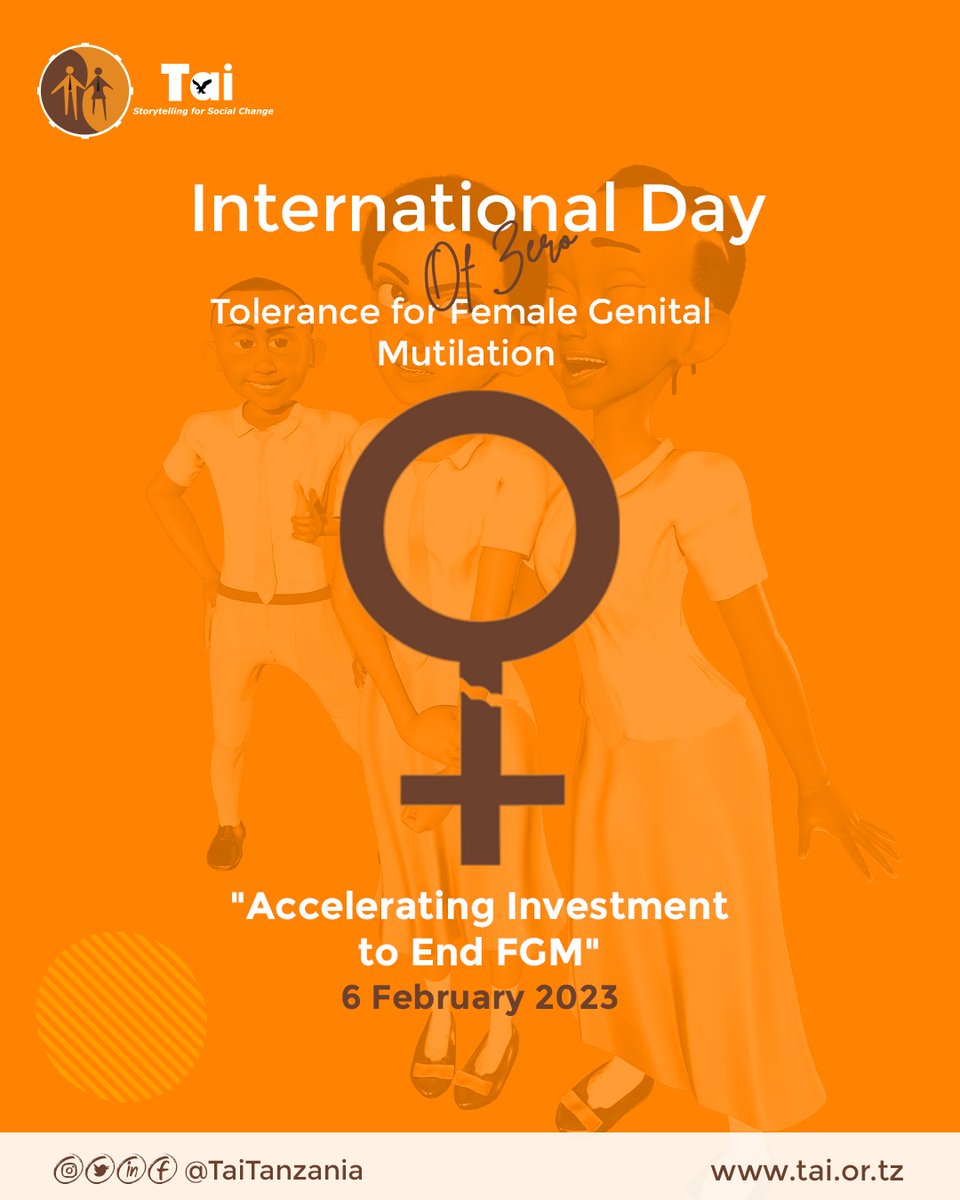 tai_impact's tweet photo. Ukeketaji ni adui anayerudisha nyuma maendeleo ya Binti na jamii kwa ujumla. Tuwalinde na kuwa thamini Mabinti ili wafikishe ndoto na malengo yao.

"Wekeza Nguvu kumaliza Ukeketaji"

#taiblueprint #taianimations #FGM #10yearsofimpactfulstorytelling https://t.co/Dk625IJlRR