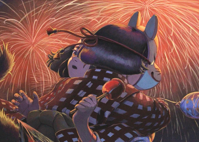 こちらは元絵トリミングの関係でこちらはちょっと引きですどちらも気に入ってます 