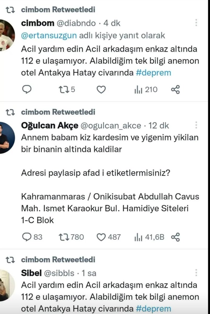 imhellenw's tweet photo. #yardımadresim #deprem #Enkaz #earthquake #ACİL #Turkey https://t.co/PRGCuJirYy