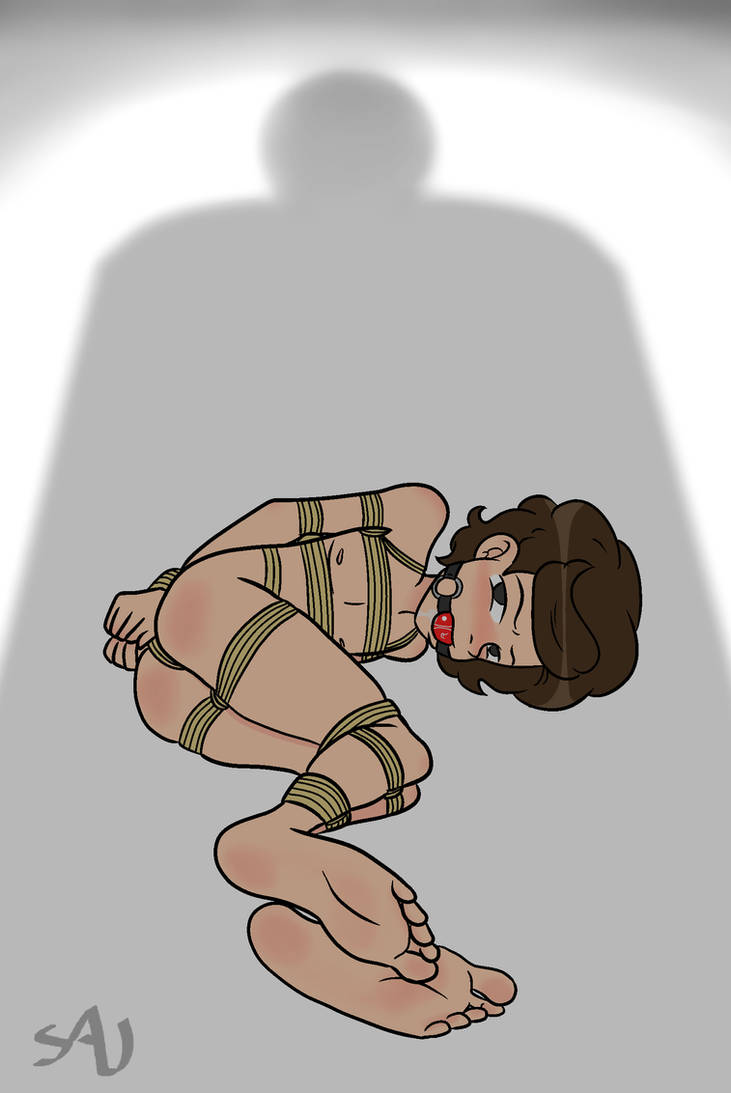 You wake up bound, gagged and naked in a dark room. Suddenly a stranger walks in. Wyd?

#feet #bondage #twink