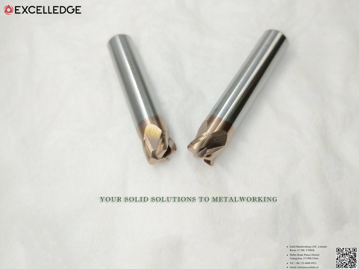 santychung's tweet photo. Extensive range of #SolidEndMills with excellent edges and fluetes:
Lab inspected raw materials.
#Square #Ball #CornerRadius. 
Precisely produced geometries. 
Advanced coating technology.
Tools consistency. 
#CarbideEndMills #EndMills #milling #metalworking #EXCELLEDGE #INNOVEDGE https://t.co/wyTfNrWMJr
