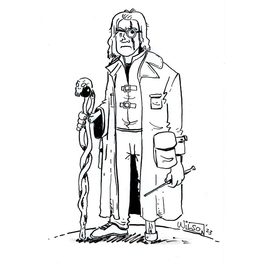 DougWilson83's tweet image. Mad-Eye
.
.
#alastormoody #madeyemoody #auror #draweveryday #draw #drawing #wizards #harrypotter #harrypotterfan #harrypotterworld