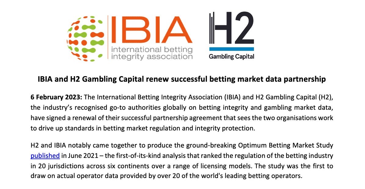 Latest H2 GAMBLING CAPITAL News