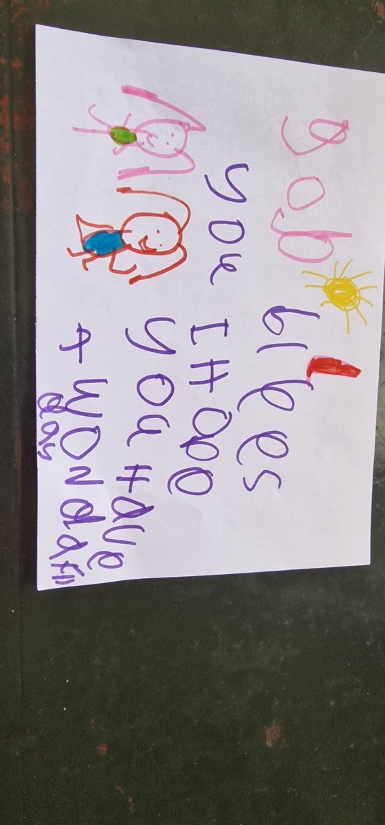 bishopsarum's tweet photo. As we head to @synod on behalf of @DioSalisbury this seems appropriate from Wimborne St Giles First School. https://t.co/QpB2gVWeUv
