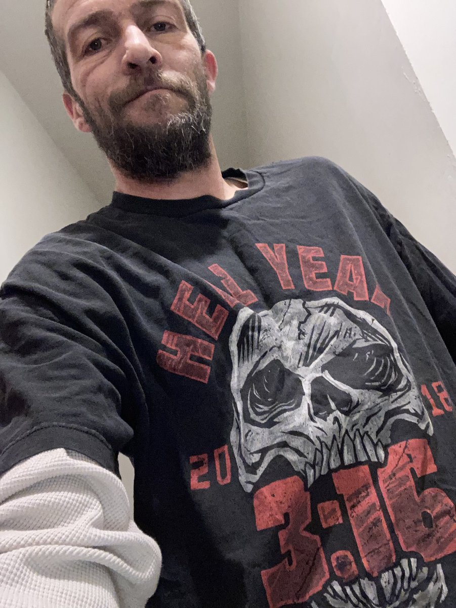 showmestategoon's tweet image. Day 8 of the #BOShirtChallenge with @davidlagreca1 and @BustedOpenRadio and it’s the 1st of many @steveaustinBSR shirts that flood my closet #OHhellYEAH .. #Wuchitakansaschapter