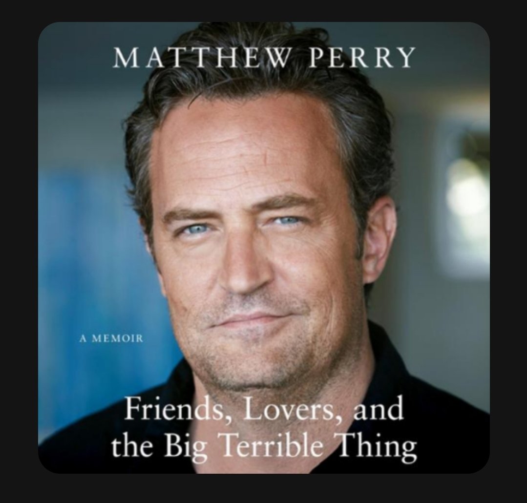 Hard to watch Friends and not hear Perry's story in your head.