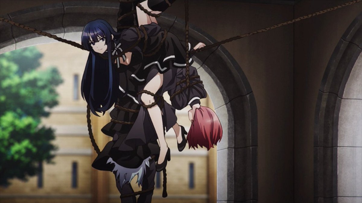 Sプランザ on X: なんかほぼ毎回のように拘束シーンあるなこのアニメ t.coftIequsjnx  X