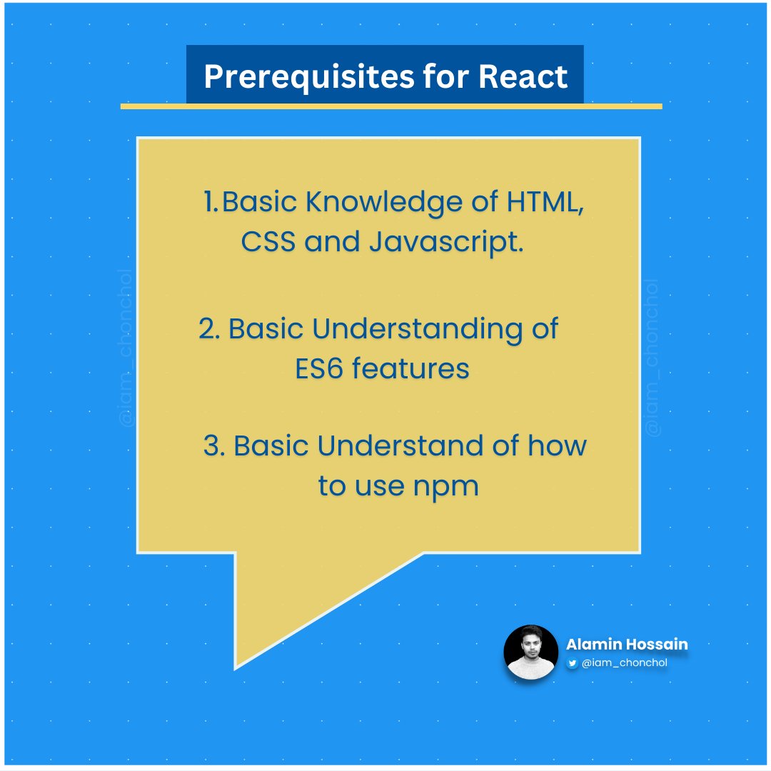 Learn This Before React JS (Save It) 🔥 A complete Thread 🧵 - Thread ...