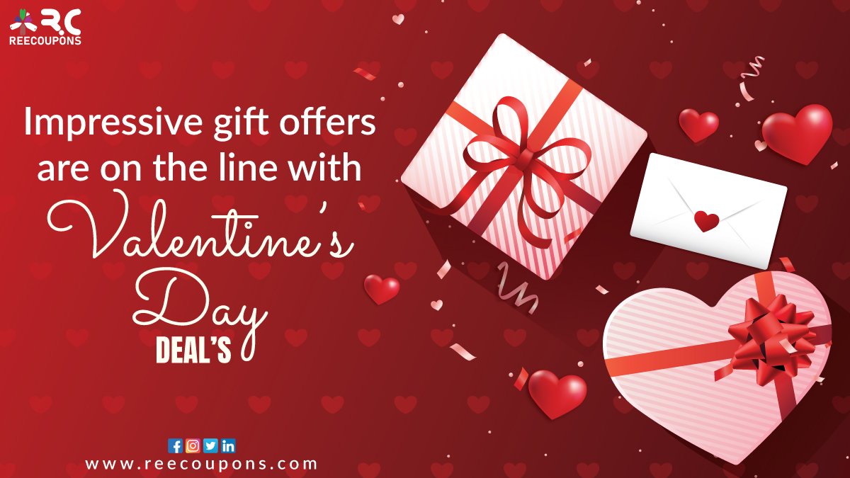 ❤ Impressive Gift Offers are on the Line with Valentin's Day Deals ❤

👉Looking for Beautiful Gifts?
🛒10% OFF YOUR FIRST ORDER: bit.ly/3Y45ZWk

#reecoupons #valentinedays #ValentineDay2023 #valentinegift #valentinesday2023 #valentinesdaygifts #ValentinesDayChallenge