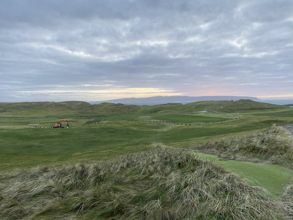 SolutionsMcc's tweet image. Another busy week for the MCC team @CruitGolf where we installed more 63mm mainline pipe work and @CountySligoGC  connecting up some tee and green valve boxes to the newly mole ploughed 90mm mainline. @HunterGolf_UK @RainBirdGolf @Cruitislandgre1 @GolfSligo #golf #water