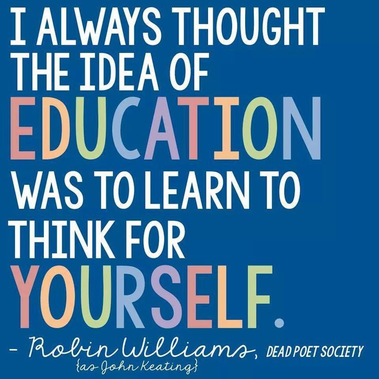 Principal_H's tweet photo. I ALWAYS THOUGHT THE IDEA OF
EDUCATION WAS TO LEARN TO
THINK FOR YOURSELF.
#education #teacher #student #school #sped #stem #leadership #cte #specialeducation #teachertwitter #MondayMotivation https://t.co/E1fGUZFFOR