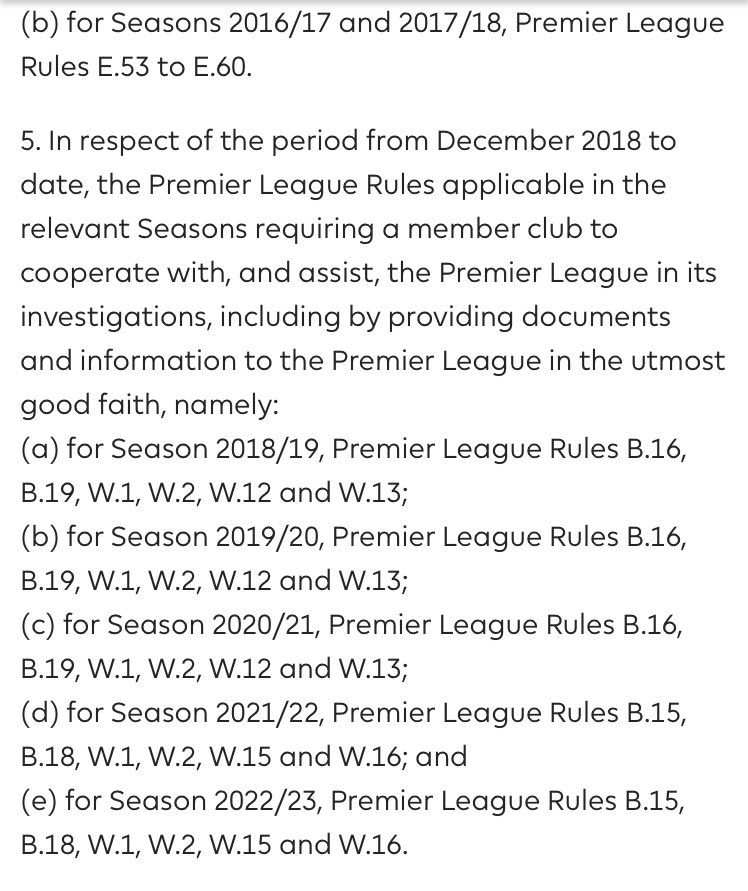 Henry Winter (@henrywinter) on Twitter photo Scramble the lawyers. <a href="/premierleague/">Premier League</a> lists financial rules Manchester City are alleged to have breached … Scramble the lawyers. <a href="/premierleague/">Premier League</a> lists financial rules Manchester City are alleged to have breached …