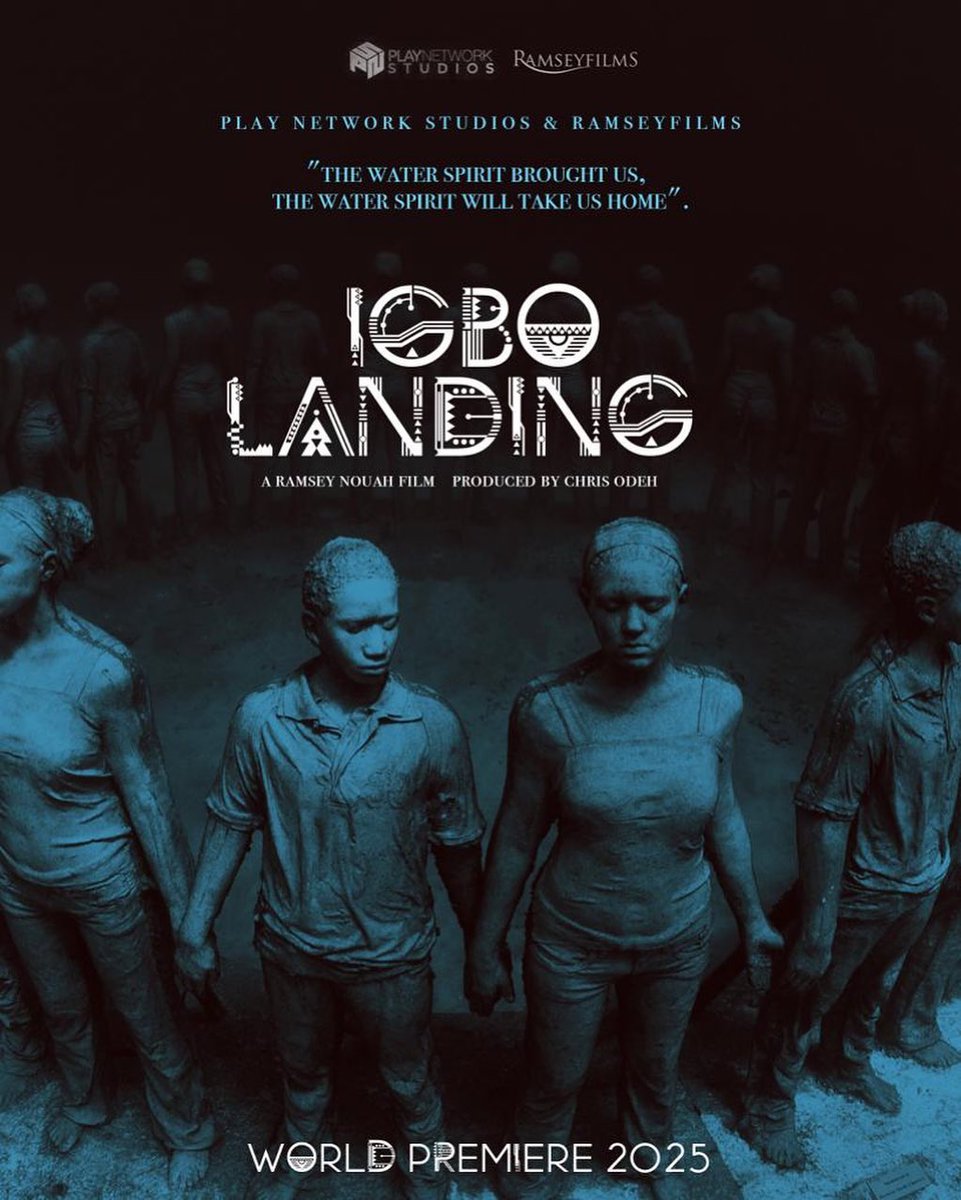 “Stories have to be told or they die, and when they die , we can’t remember who we are or why we’re here” -Sue Monk Kidd

IGBO LANDING 
Signed &amp; Sealed 
World Premier 2025 
Courtesy: <a href="/playstudiosafr/">PlayNetworkStudios</a> and Ramsey Films Production