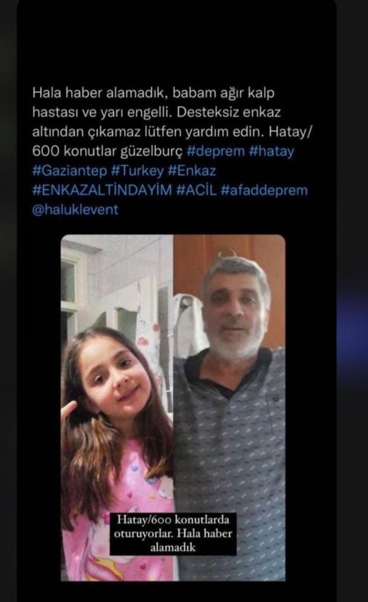 Yigitsariyt's tweet photo. LÜTFEN SİZE YALVARIYORUM TEK BİR TİK ARKADAŞLAR LÜTFEN. TEK BİR TİK BİR ÇOK İNSANIN HAYATINI KURTARABİLİR. BİZ SESSİZ KALDIKÇA YIKIM, ÖLÜM ARTIYOR. SUSMAYIN YARDIM EDİN SUSMAYA VİCDANINIZ EL VERİYOR MU? SUSMAYIN YARDIM EDİN @AFADBaskanlik #deprem @lorimistyu @yyavuzcannw https://t.co/3tQkKsUqH7