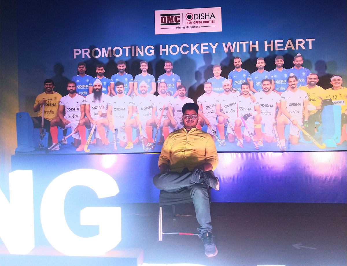 IamCEOdude's tweet photo. "The roar of the crowd and the sound of sticks hitting the puck, the 2023 Hockey World Cup in Odisha was an epic showcase of skills and athleticism. #hockeyworldcup2023 #OdishaRocks https://t.co/Kwg3XjdTV0
