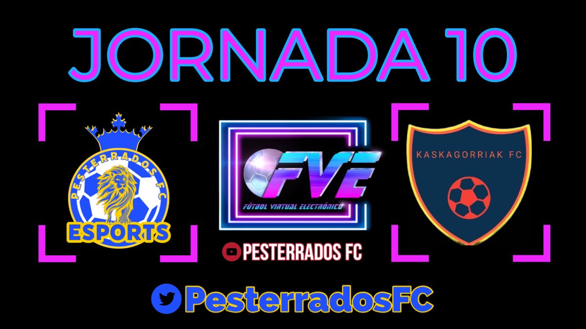 PesterradosFC's tweet photo. Competiciones para hoy:

🗓@Ace_espanaa | @EsportRgg /J25
🆚@GamingVya 
⏰ 22:00H

🗓@fecp_ps4 FSL /J10
🆚@LaBosconeta 
⏰22:20H

🗓@fve_fecp /J10
🆚@kaskagorriak 
⏰23:00H

Síguenos en 🔴DIRECTO a través de nuestro canal de YouTube:
📺PESTERRADOS FC

#ClubesPro #11vs11 #FIFA23 https://t.co/90EPTLIN7D