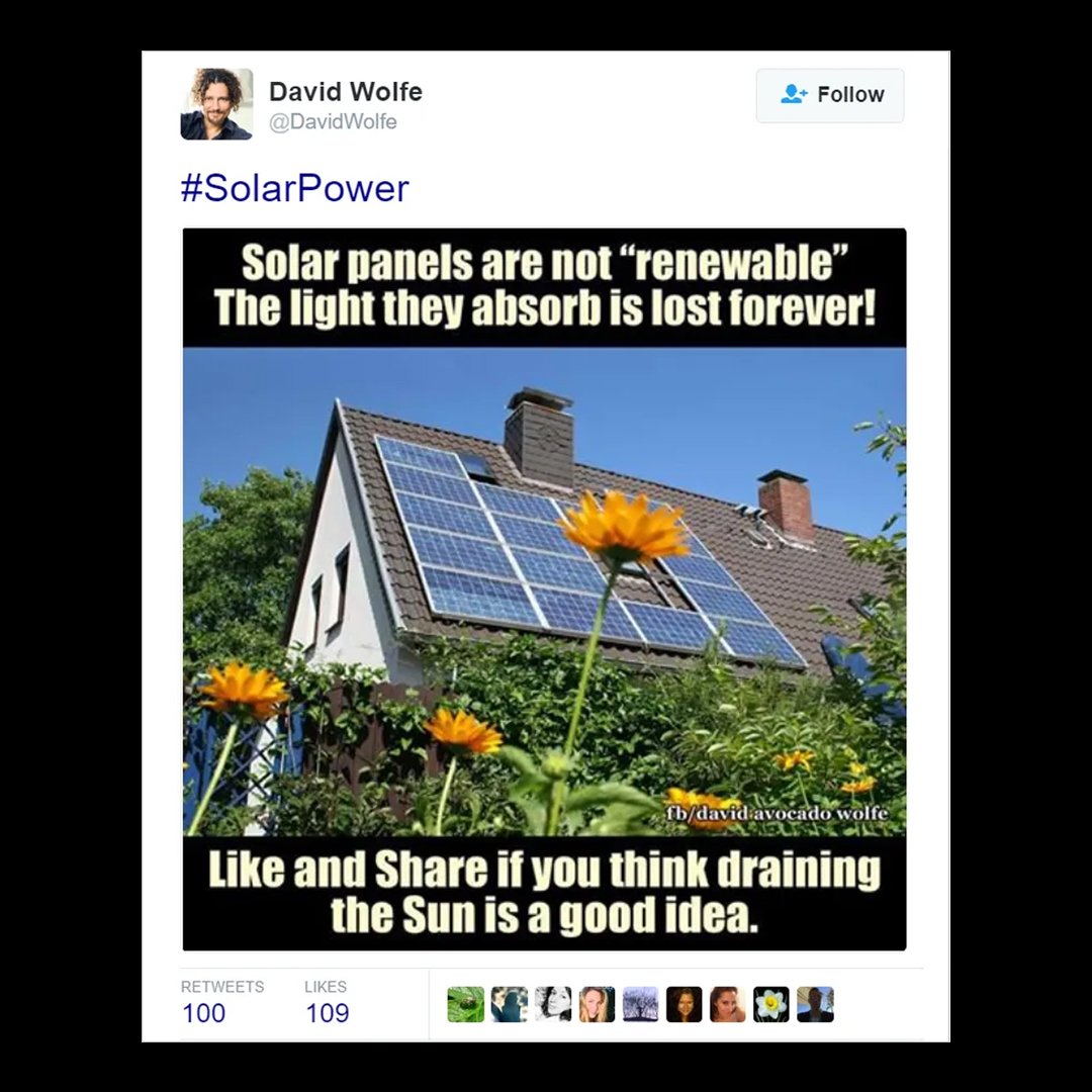 solarenergycnct's tweet photo. #SolarMyths are everywhere out there! That's why it's so important to contact the professionals.

#solarquote #renesableenergy #solarpanels #cleanenergy #solarinstallation #solarpower #offgridsolar #residentialsolar https://t.co/zhLV0U6rtF