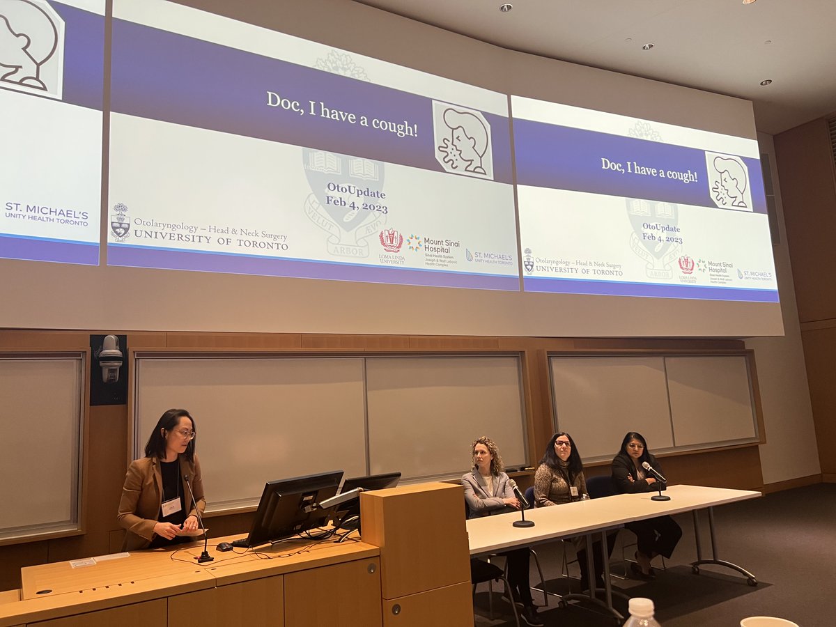 UofT_OHNS's tweet photo. Thank you to Dr. Chan and the course Planning Committee for organizing such a comprehensive program for our first in person OtoUpdate since Feb 2020! A huge thank you to all the faculty, guest speakers, panellists, corporate sponsors and attendees who joined us on Saturday. https://t.co/FpHtfhYvSO