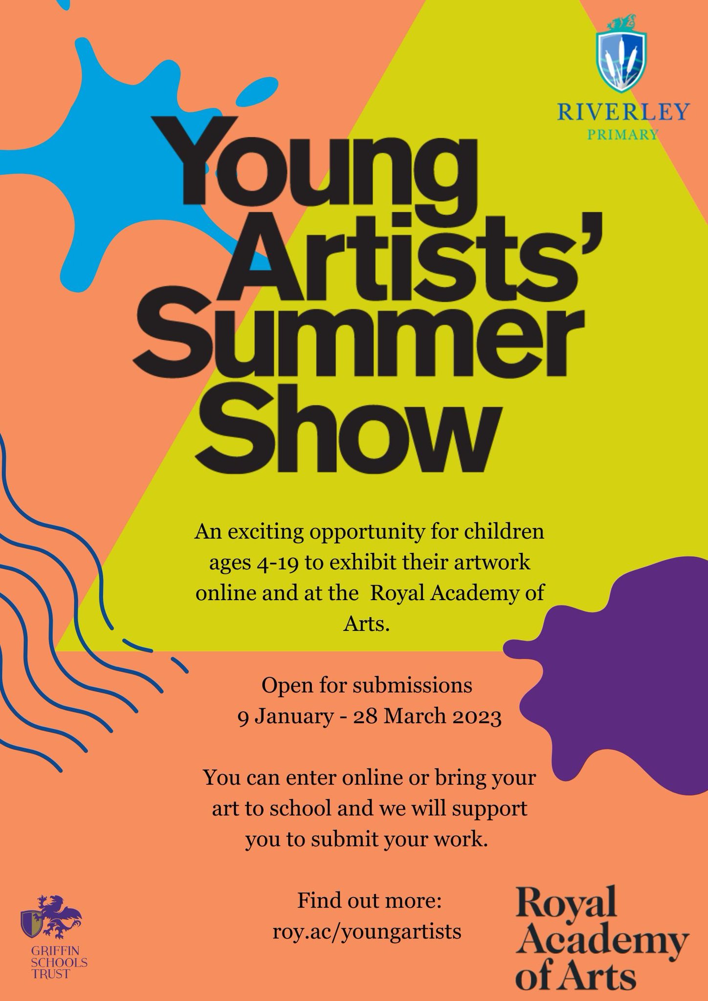 Riverley Primary on Twitter "Now in its fifth year, the Young Artists