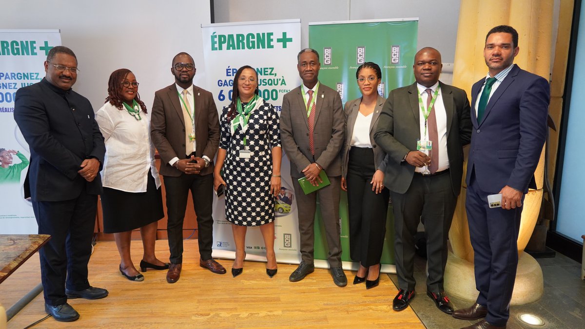 AFGBankGabon's tweet photo. Le DGA de la #BICIG et le DG de #SUNU ont procédé à la remise de chèques de 2 et 6 millions de FCFA aux heureux gagnants du 1er tirage au sort de l'offre Epargne+.
Félicitations aux gagnants qui ont cotisé 10 500FCFA et 30 500FCFA pendant 2 mois !
#Gabon #EpargnePlus https://t.co/WHTzMfaMwB