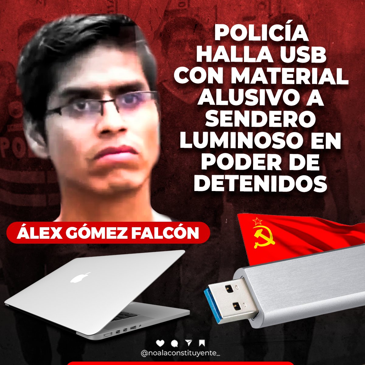 nalacperu2021's tweet photo. #TERRIBLE  🚨🚨Policía halla USB con material alusivo a Sendero Luminoso en poder de detenidos🚨🚨

Fuente:  https://t.co/fOl19Qktxi

#NoaLaAsambleaConstituyente  #NoAlChantaje #NoalaAgendaComunista https://t.co/2PQnSF6US4