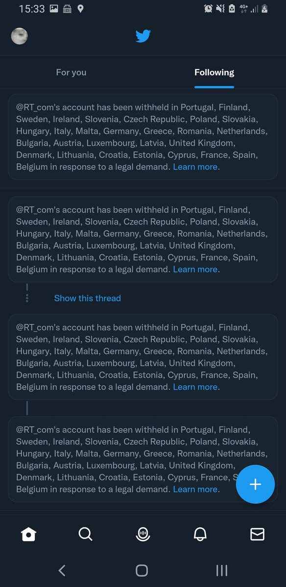 JW1lki's tweet photo. @elonmusk when will my newsfeed stop looking like this? I can't unfollow the account because I can't view it. https://t.co/g1rzNTcGZh