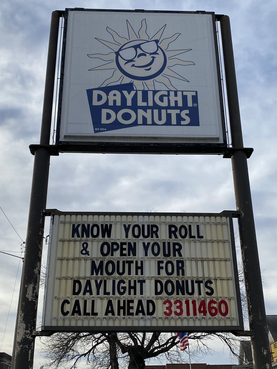 JasonRCurtis's tweet photo. @newheightshow @tkelce Ready for Super Bowl week at Daylight Donuts in Independence Kansas!!!  Let’s Go Chiefs!!! @Chiefs @JasonKelce https://t.co/pjiE5VTWha