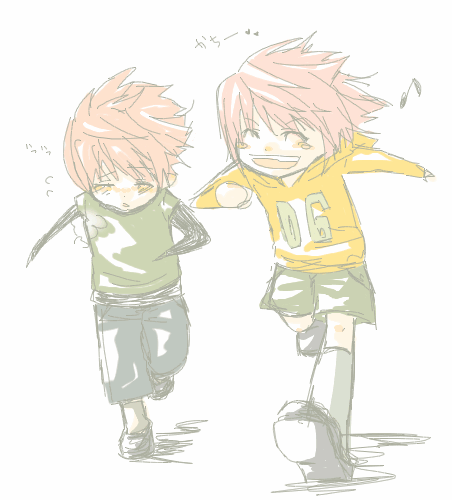 2009とか年単位でファイル管理してるんですけど、「古」フォルダから中学高校あたりの絵がでてきた!楽しい 