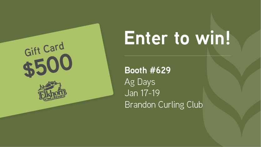Congratulations to Todd Temple of Waskada on winning the Global Ag Risk Solutions draw for a $500 gift card to beautiful Elkhorn Resort at @MBAgDays. Thank you to everyone that took their time to stop by our booth at this year's show for a conversation!