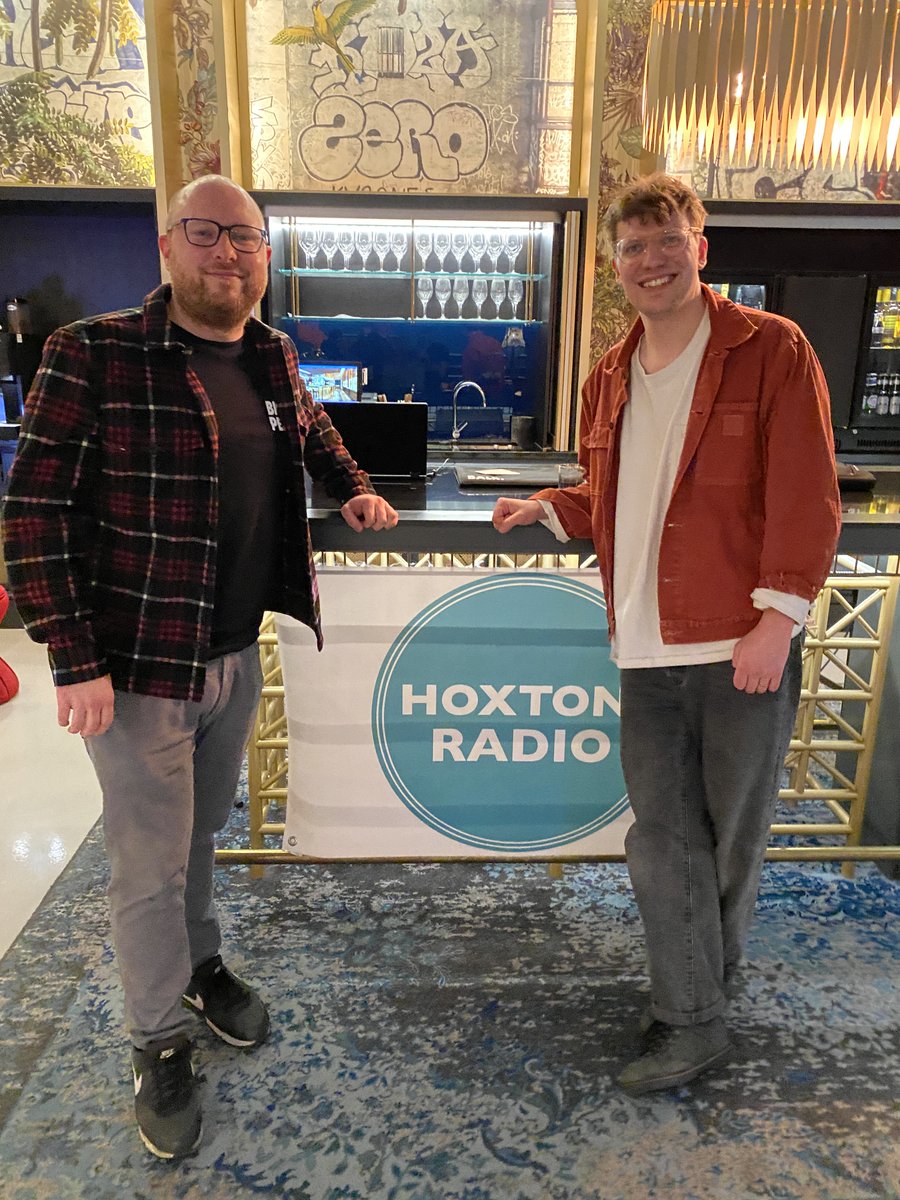 hoxtonradio's tweet photo. The @jBlake92 Live In The Lobby @AndazLondon w @SoozUK @ELWaterworks @phil_madeley @fsmaguire 

https://t.co/s3g5plhH41 https://t.co/GvCe7JRnwc