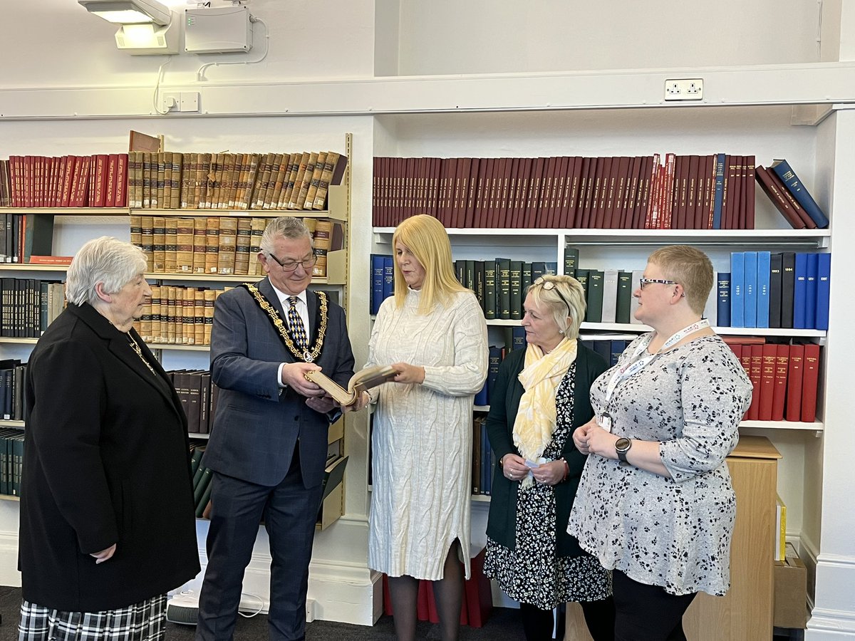 Jill_Hartlepool's tweet image. Official opening of the Local & Family History Centre at Sir William Gray House today - an amazing free resource for the public in Hartlepool and beyond.  @HartlepoolHubs #localhistory #familyhistory #libraryservice