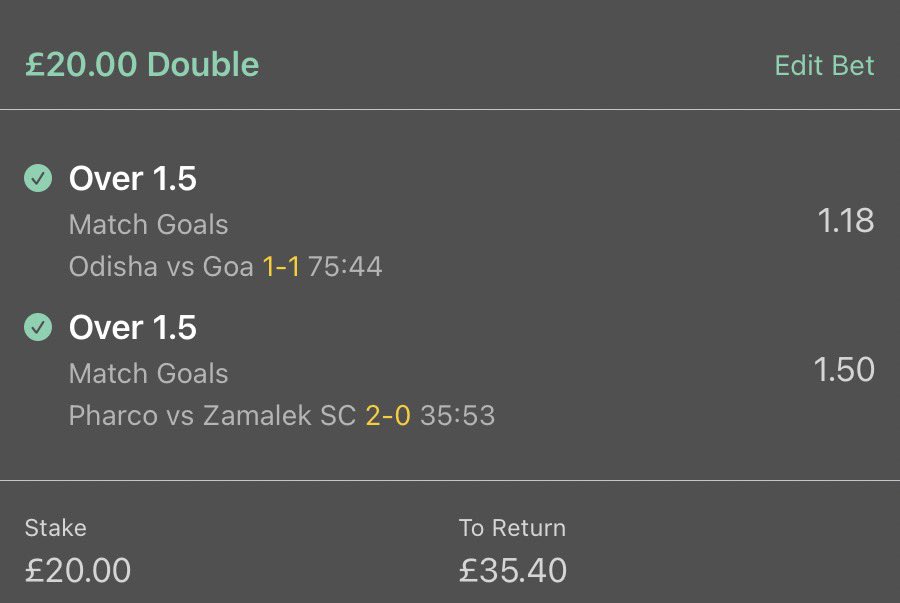 JackStatTips's tweet photo. WWWWWIIIIIINNNNNNEEEERRRRR
✅✅✅✅✅✅✅✅✅✅✅✅

First 2 accas on the app have won! 

They were bigger odds with the Turkish games which have been sadly postponed!

But 2 Winners is 2 Winners✅✅

4 accas still to go…come and join us?

Download link👇
https://t.co/56KstusfiJ https://t.co/3KxVoh5xRN