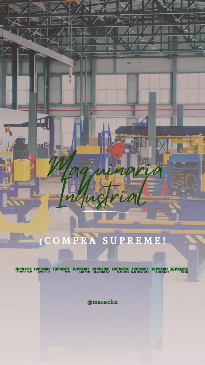 masachonduras's tweet photo. Elige lo MEJOR #Supreme Empaques, Embalajes, Higiene y Seguridad Industrial.🏭
• • •
📈Ventas al mayor y al detalle.⠀⠀⠀⠀⠀⠀⠀⠀⠀⠀⠀⠀
🚛 Envíos a nivel nacional. 🇭🇳 
📍Sector Sitraunash, San Pedro Sula
• • •
#masachn #calidadsuperior #supreme #hn https://t.co/Fana2tWN4L
