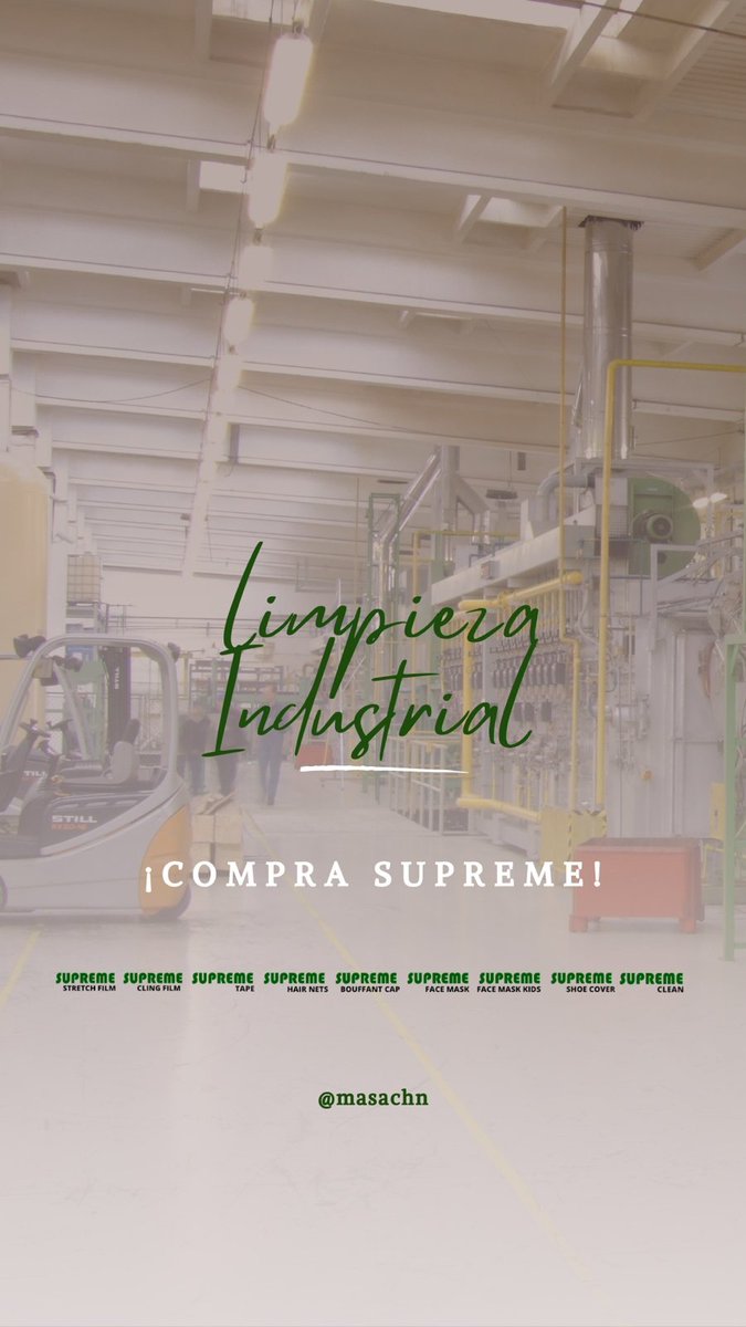 masachonduras's tweet photo. Elige lo MEJOR #Supreme Empaques, Embalajes, Higiene y Seguridad Industrial.🏭
• • •
📈Ventas al mayor y al detalle.⠀⠀⠀⠀⠀⠀⠀⠀⠀⠀⠀⠀
🚛 Envíos a nivel nacional. 🇭🇳 
📍Sector Sitraunash, San Pedro Sula
• • •
#masachn #calidadsuperior #supreme #hn https://t.co/Fana2tWN4L