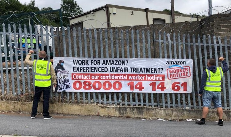 ActionOn_Amazon's tweet photo. Do you work for Amazon? Have you worked for Amazon? If you have experienced or witnessed unfair treatment or anything else you think needs to be raised, you can contact our free, confidential Amazon Workers' Hotline 08000 14 14 61 / https://t.co/IZ8TLO7cgC
#ActionOnAmazon https://t.co/KNFtCBKz5j