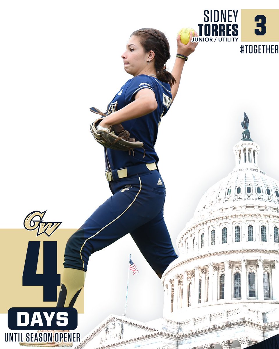 GW_Softball's tweet photo. 𝕀𝕋'𝕊 𝔾𝔸𝕄𝔼 𝕎𝔼𝔼𝕂!

#RaiseHigh | #Together https://t.co/SoPshmQPGX