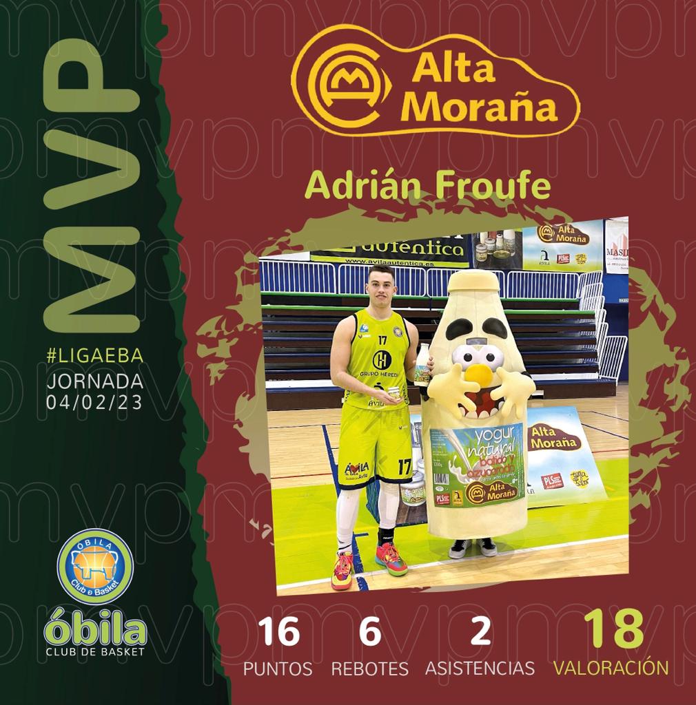 Obila_com's tweet photo. A #Yogurín, de tanto arrimarse al MVP #AltaMoraña de cada jornada, se le está poniendo tipo de jugador de 🏀, esta semana comparte con @Adrian89918916 la idea de que con los productos https://t.co/dqFV2JERn1 es muy fácil mantener la forma y recargar la energía 💪🏽⚡ 

#SoyDelÓbila https://t.co/J9nnKxyIsA