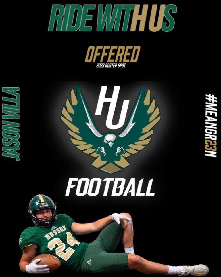 JayV236's tweet photo. Blessed to receive an offer from @HussonUEagles thanks @_Coach_Hobbs  I’m truly thankful and blessed🙏🏽🦅 https://t.co/T5eNvtOGVO