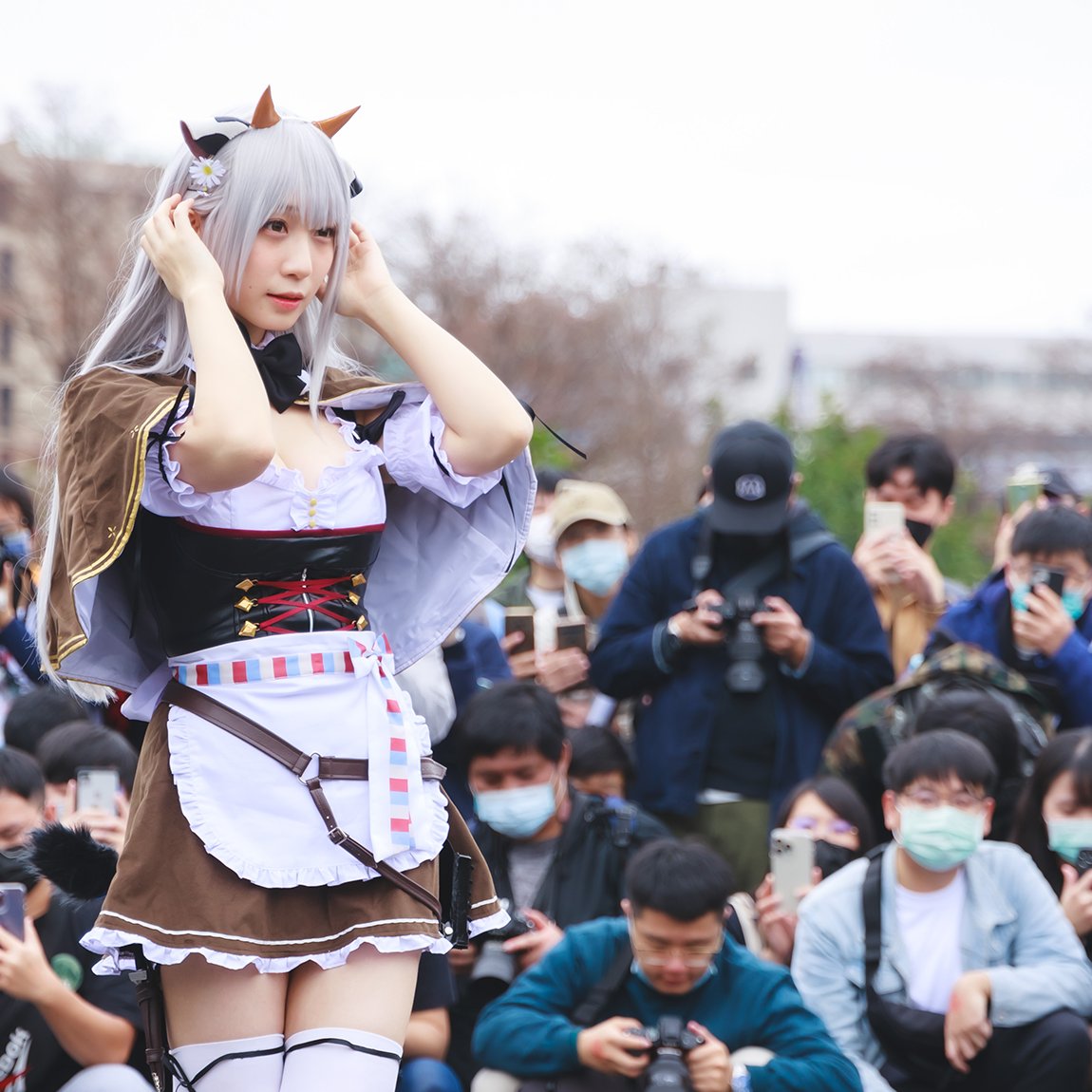 tip13000's tweet photo. 台灣FF40イベントお疲れ様でした
大人氣伊織もえさん本当に可愛い🥰✨

#FF40 #伊織もえ https://t.co/0MWAytnaQu