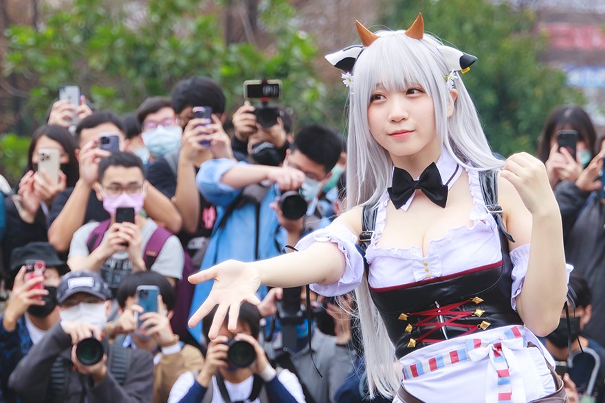 tip13000's tweet photo. 台灣FF40イベントお疲れ様でした
大人氣伊織もえさん本当に可愛い🥰✨

#FF40 #伊織もえ https://t.co/0MWAytnaQu