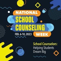 A big THANK YOU to all our school counselors this week and every week! 💛🖤 #NationalSchoolCounselingWeek