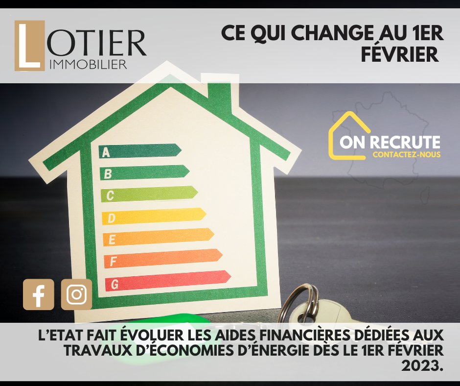 La rénovation énergétique change à partir du 1er février 2023! Découvrez les nouveautés : bit.ly/3x0knDc #RenovationEnergétique #Nouveautés #MySweetImmo