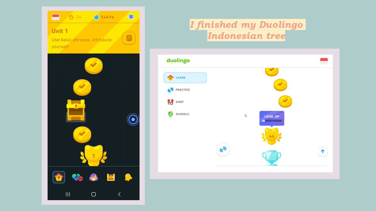 langluvr's tweet image. good evening langtwt! idk if any of u remember me but i logged back on to share this new youtube video i made on vacation 

i learnt bahasa indonesia/indonesian (completed duolingo course). who better to share my language babbling than #langtwt 

youtu.be/vferUbj3IG4