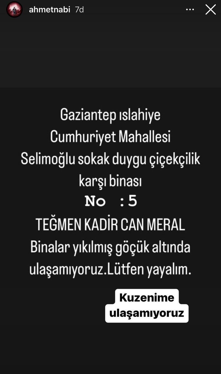 kriptolibra's tweet photo. Öncelikle milletimize çok geçmiş olsun 

Çok yakın arkadaşımın kuzeni
İlgililere duyurulur https://t.co/DSAEEFDqrZ