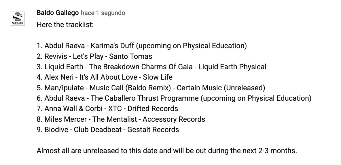 Updated my HÖR set with tracklist on the comments on Youtube 🤓 Almost all tunes are unreleased to this date and will be out during the next 2-3 months 👌 You can listen it in full here: youtube.com/watch?v=qNhWjU…