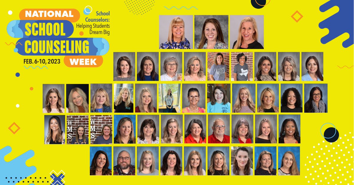 Happy National School Counseling Week to our fantastic district and campus counselors! Counselors help students achieve academic success, manage emotions and apply interpersonal skills, and plan for postsecondary options. School counselors are #HelpingStudentsDreamBig.