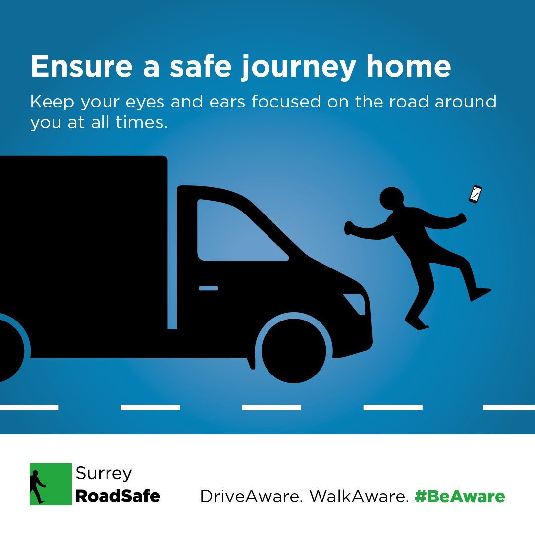 SurreyRS's tweet photo. It's the end of the day, you want to make sure you're all caught up on what you missed whilst at work or school.
Make sure you can do it all again tomorrow. However you're using the road make sure you keep your eyes & ears focused at all times.
#DriveAware #WalkAware #BeAware https://t.co/964pMwe5Pi